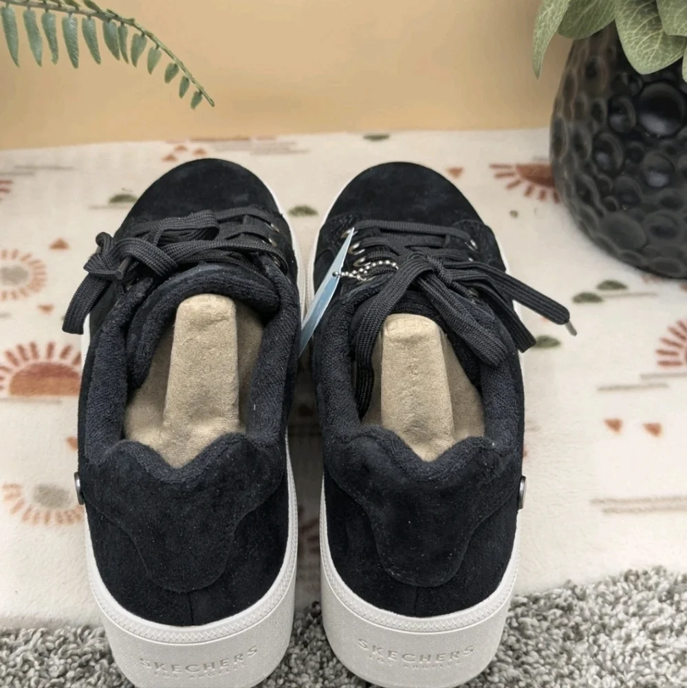New Skechers Martha Stewart Plateau Chic Lady Platform Sneakers Women's Sz 7 - Picture 5 of 8